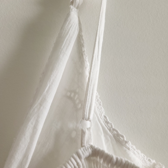 White  cotton summer dress - Picture 9 of 13